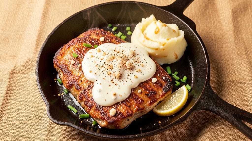 Alton Brown's Chicken Fried Steak Recipe: Buttery Panade That Sticks to Every Bite
