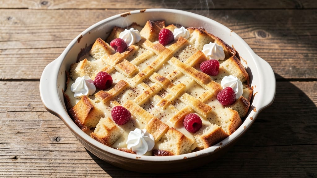 Amish Bread Pudding Recipe: Warm Vanilla-Cinnamon Crust With Gooey Pull-Apart Magic
