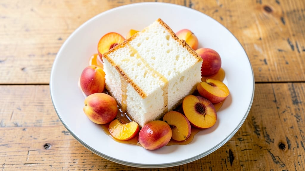Angel Food Cake and Canned Fruit Recipe: Light-as-Air Layers and Sweet Preserves Harmony