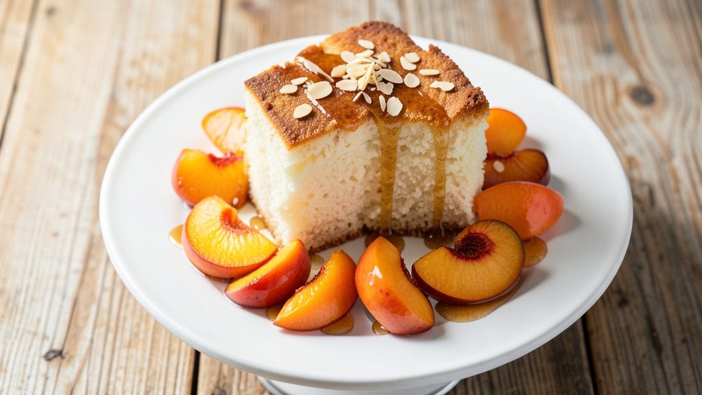Angel Food Cake with Canned Peaches Recipe: Light-as-Air Layers and Juicy Fruit Fusion