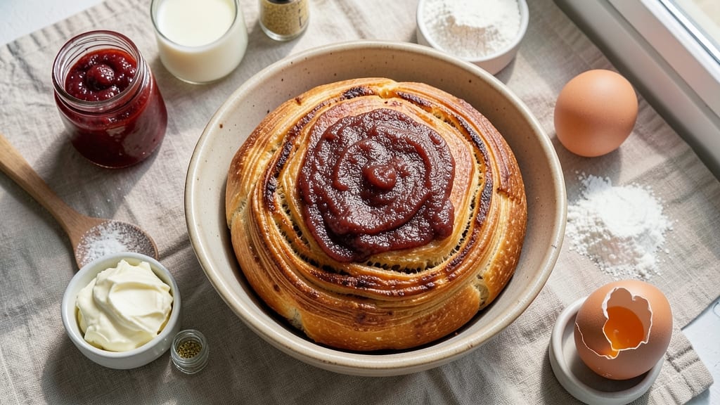 Anpan Bread Recipe: Sweet Red Bean Filling in Crispy Crust