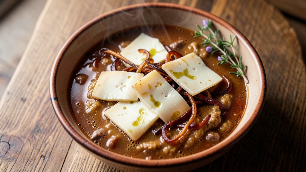 Applebee's French Onion Soup Copycat Recipe: Caramelized Onions and Gruyère Gold