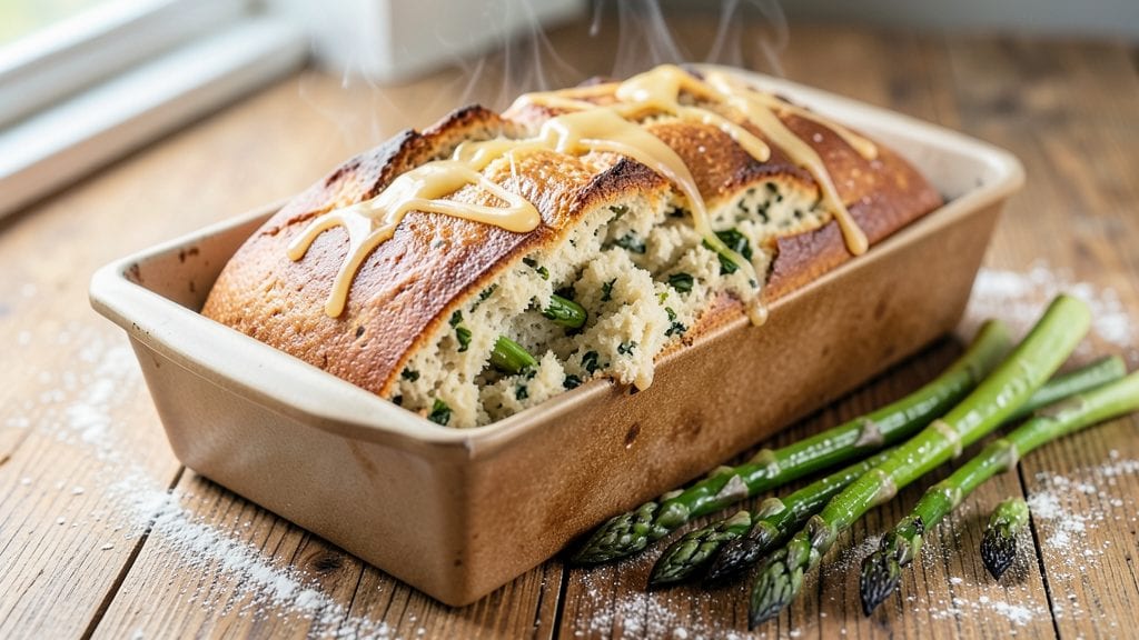 Asparagus Bread Recipe: Herb-Infused Loaf With Crunchy Topping