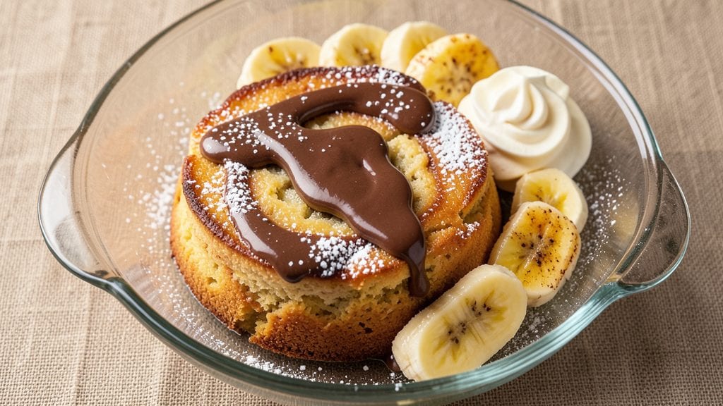 Banana Heart Recipe: Flourless Chocolate Cake With Gooey Banana Center