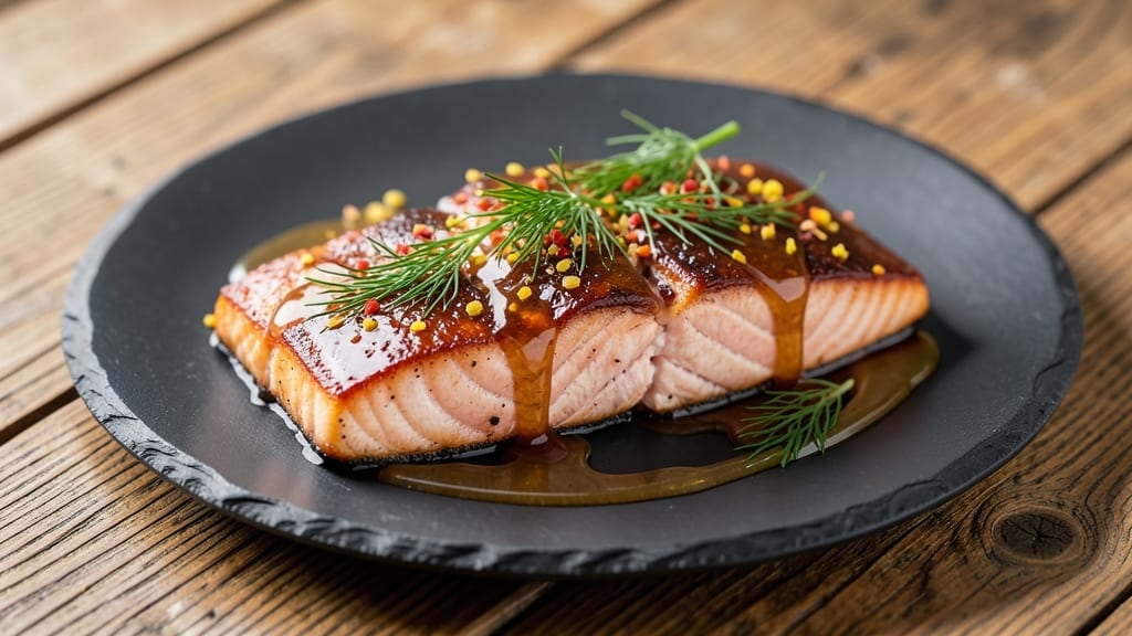 Betty Crocker's Baked Salmon Recipe: Honey-Dill Glaze for Juicy Pink Centers