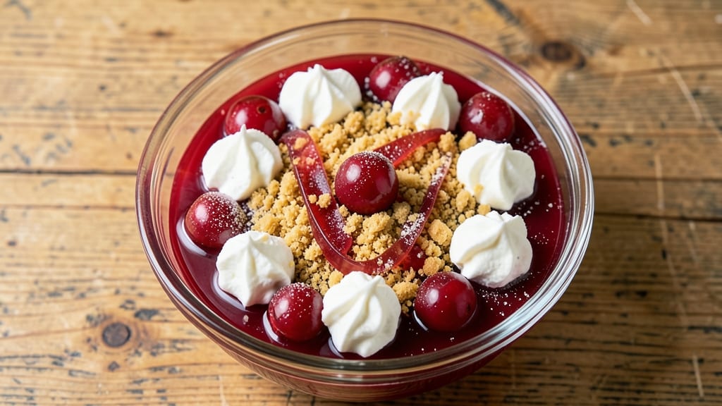 Bing Cherry Jello Salad Recipe: Retro Comfort With Creamy Layers