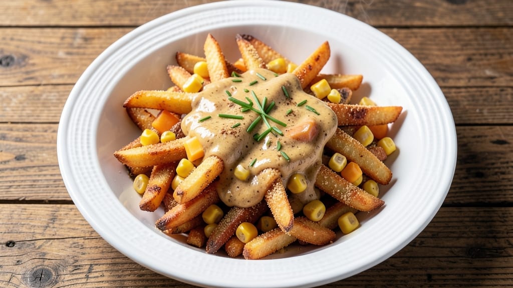 California Fries Recipe: Crispy Cornmeal Crust With Cheesy Pull-Apart Magic