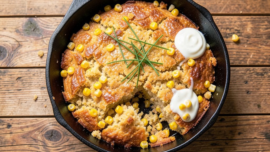 Canned Corn Bread Recipe: Crispy Cornmeal Crust With Juicy Pink Hearts