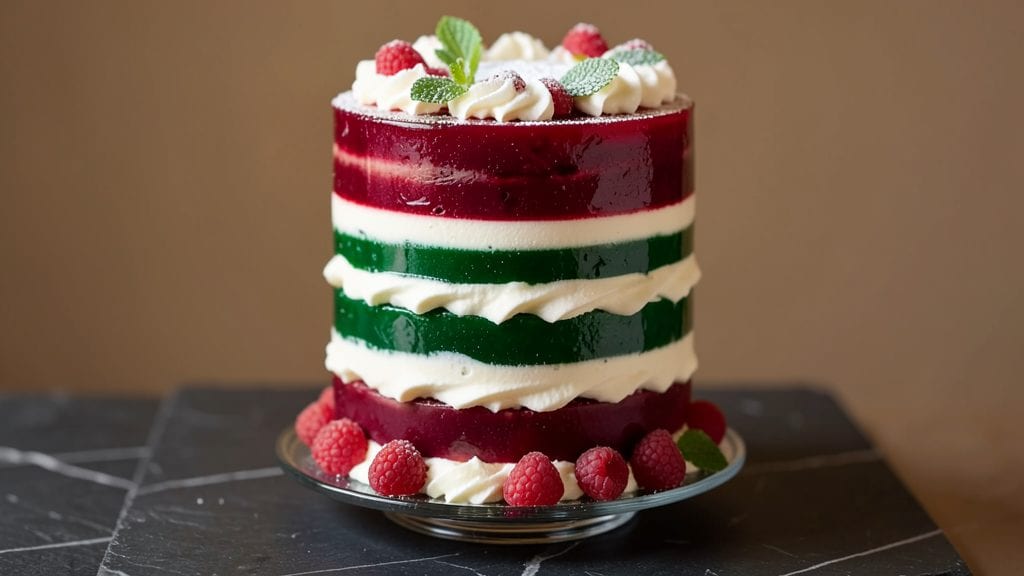 Jello Layered Cake Recipe: Vibrant Gelatin Layers With Creamy Frosting Magic
