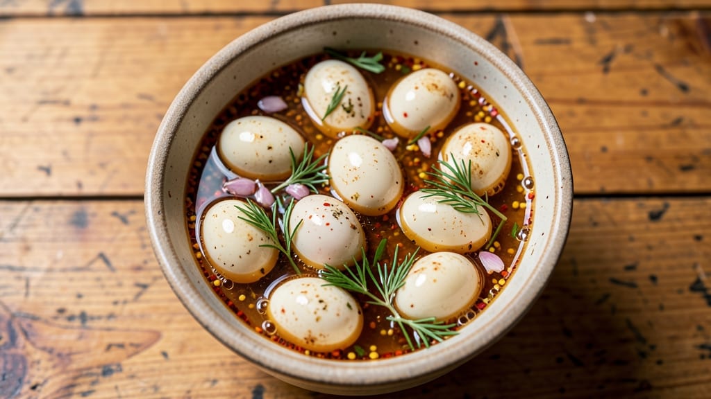 Louisiana Pickled Quail Eggs Recipe: Spicy Vinegar Kiss for Crowd-Pleasing Bites