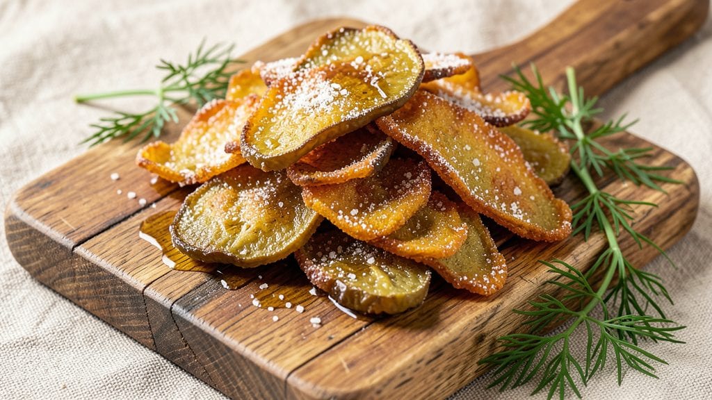 Lucille's Fried Pickles Recipe: Crispy Cornmeal Crunch With Tangy Vinegar Zing