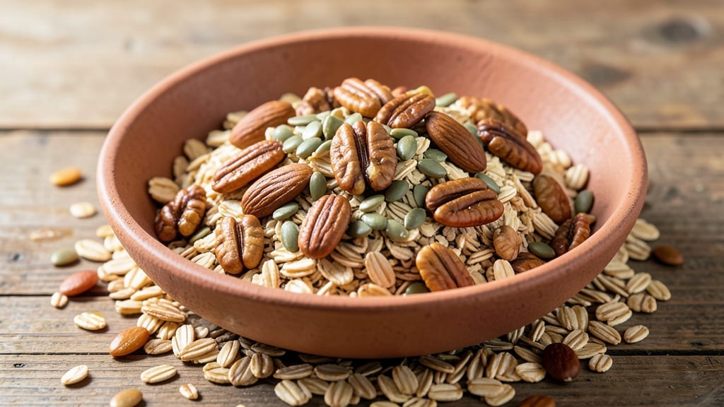 Muesli Without Milk Recipe: Nutty Crunch and Honeyed Sweetness