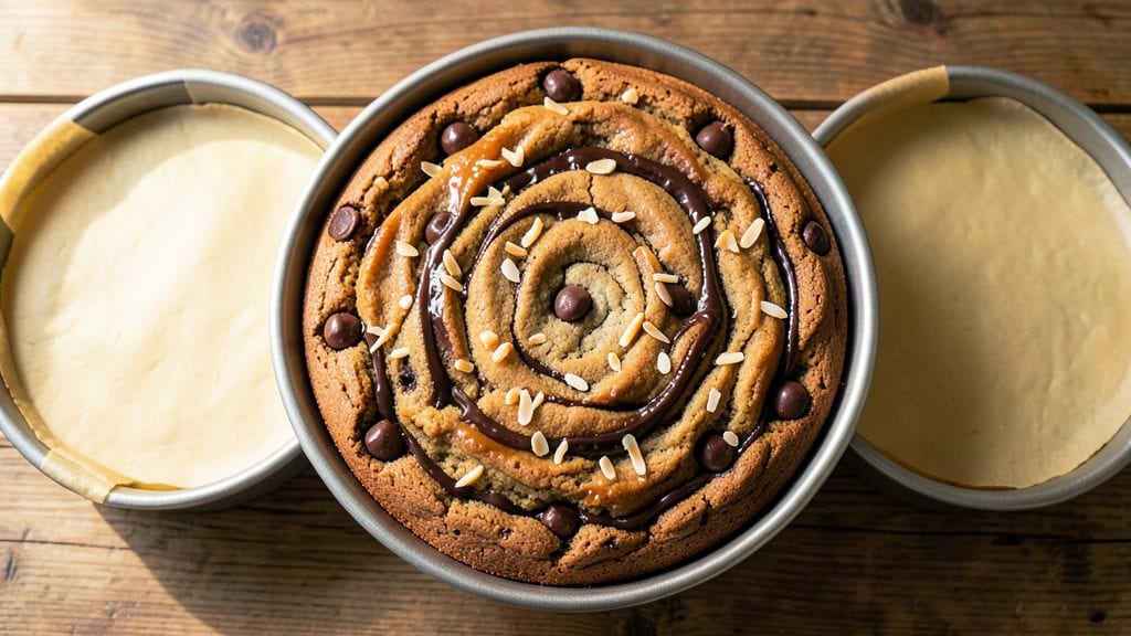 Nestle Toll House Cookie Cake Recipe: Triple-Layered Magic with Gooey Centers