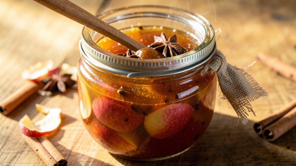 Old Fashioned Apple Jam Recipe: Spiced Simmer for Homemade Preservation