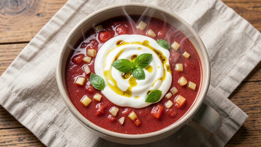 Panera Bread Tomato Soup Copycat Recipe: Creamy Herb Swirls in 25 Minutes