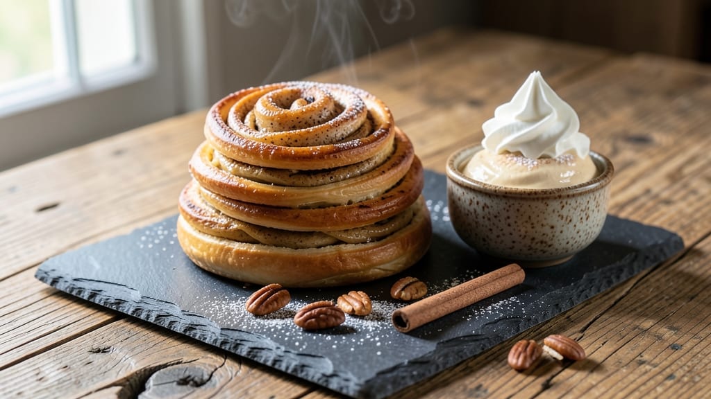 Steam Roll Recipe: Creamy Vanilla-Cinnamon Dream in 5 Minutes
