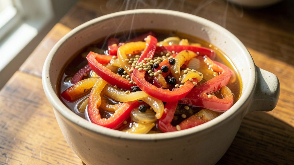 Sweet Pepper Relish Canning Recipe: Vinegar-Packed Crunch for Year-Round Snacking