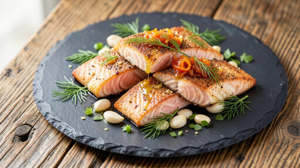 Tasty Baked Salmon Recipe: Lemon-Garlic Crisp With Flaky Perfection